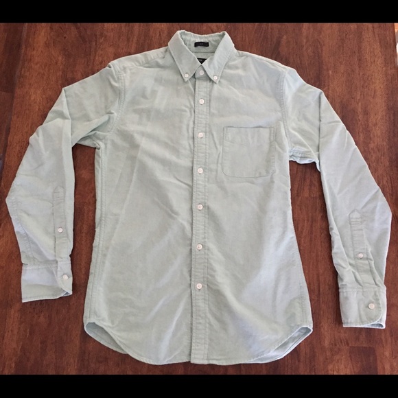 J. Crew Other - J. Crew Light Green Button Down